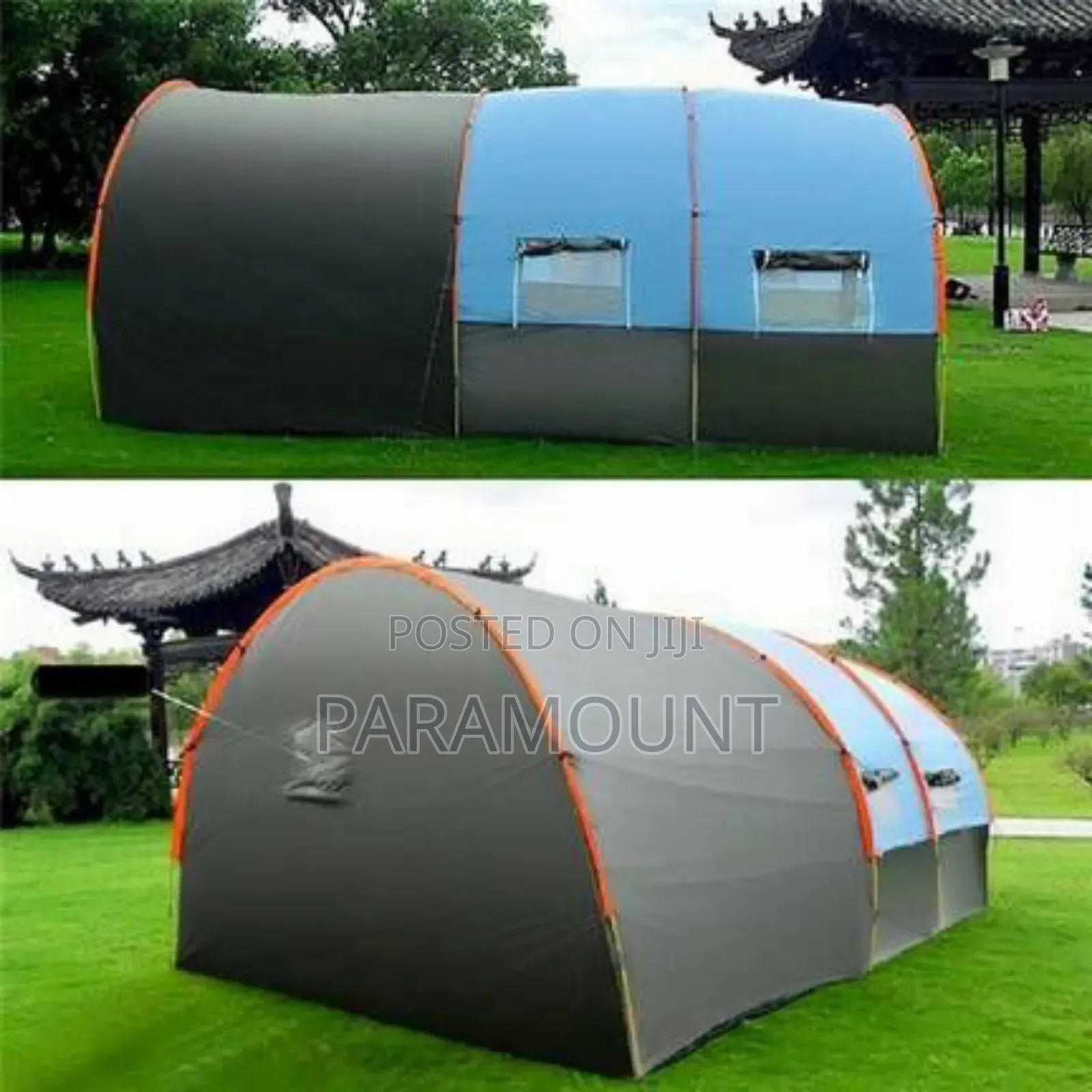 Tunnel Camping Tent (8-10 People)