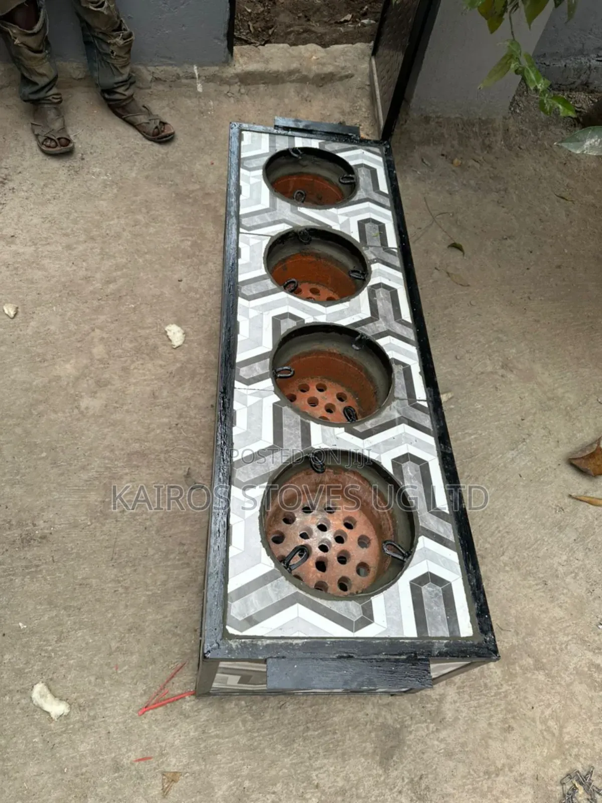 Charcoal Multiple Pot Cooking Stove