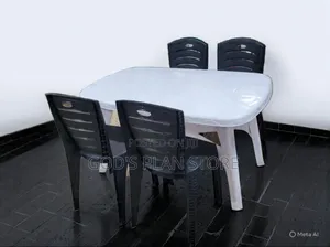 Patio Dining Plastic Table and Chairs Plastic Table and Chairs