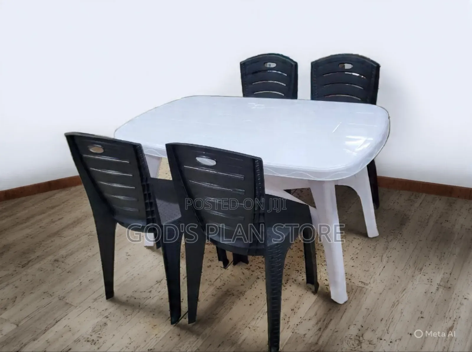 Patio Dining Plastic Table and Chairs Plastic Table and Chairs