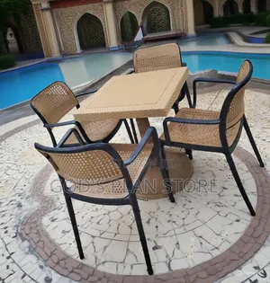 Modernix Plastic Table and Chairs Set Plastic Chairs and Table