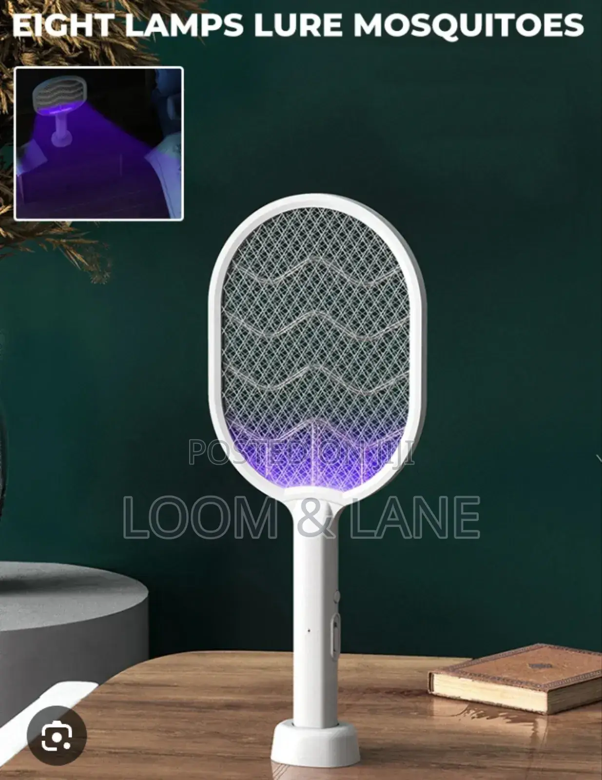 Uv Mosquito Killer Bat With Stand