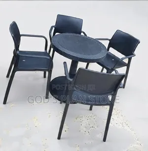 Field Plastic Chairs and Table Plastic Chairs and Table for Dining