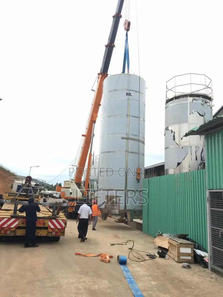 Lifting | Installing of Silo Tanks