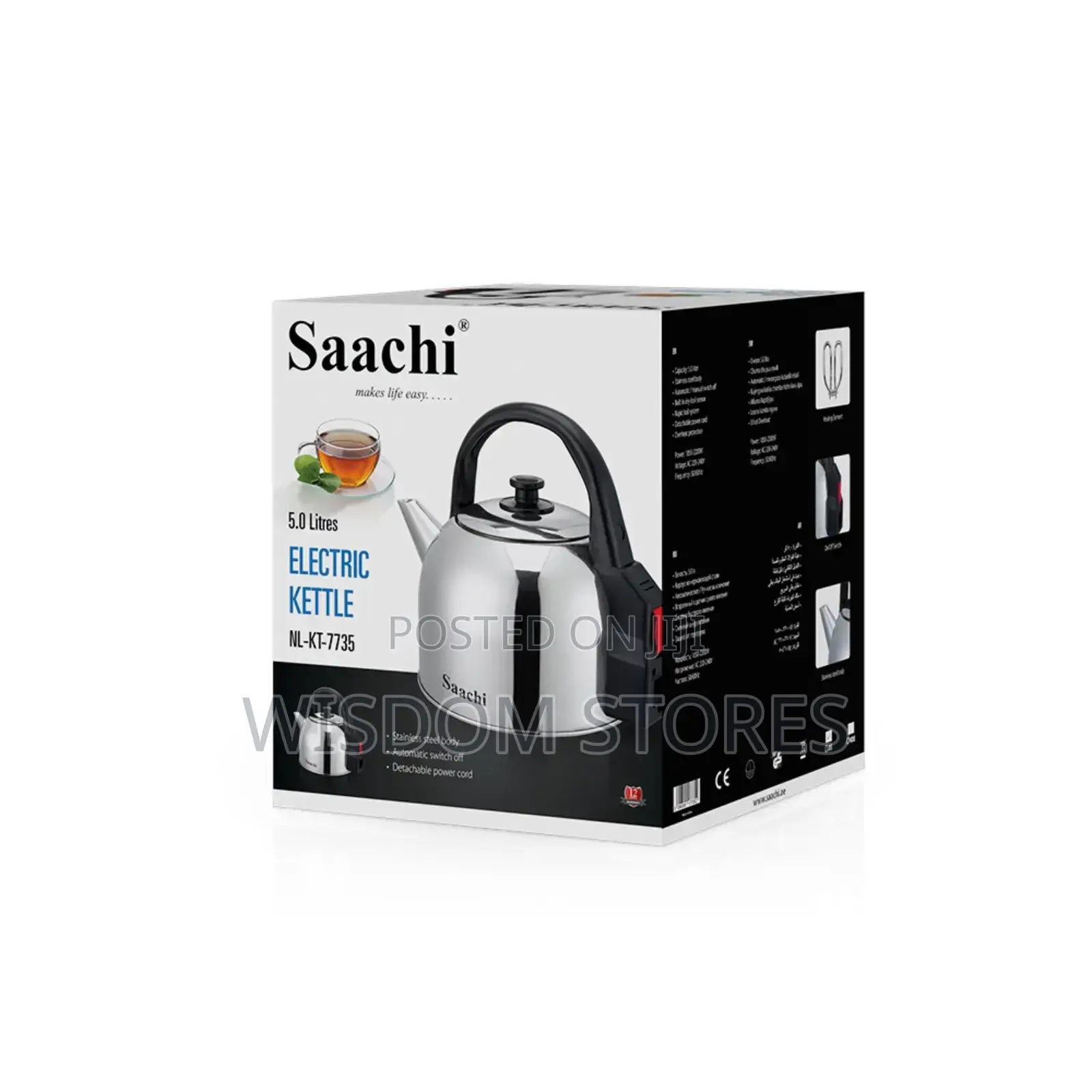 Saachi Electric Kettle 5l