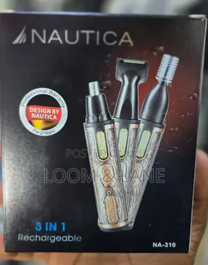 Nautica 3-in-1 Rechargeable Professional Hair Trimmer