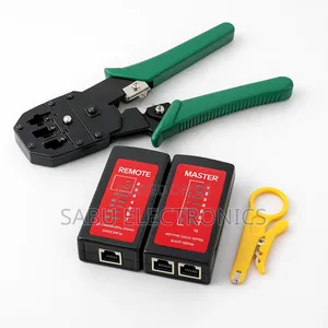 3in1 Network Crimping Tool Set -Rj45 Crimper + Cable Tester + Stripper