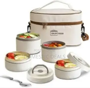 Thermal Lunch Box With Cooler Bag