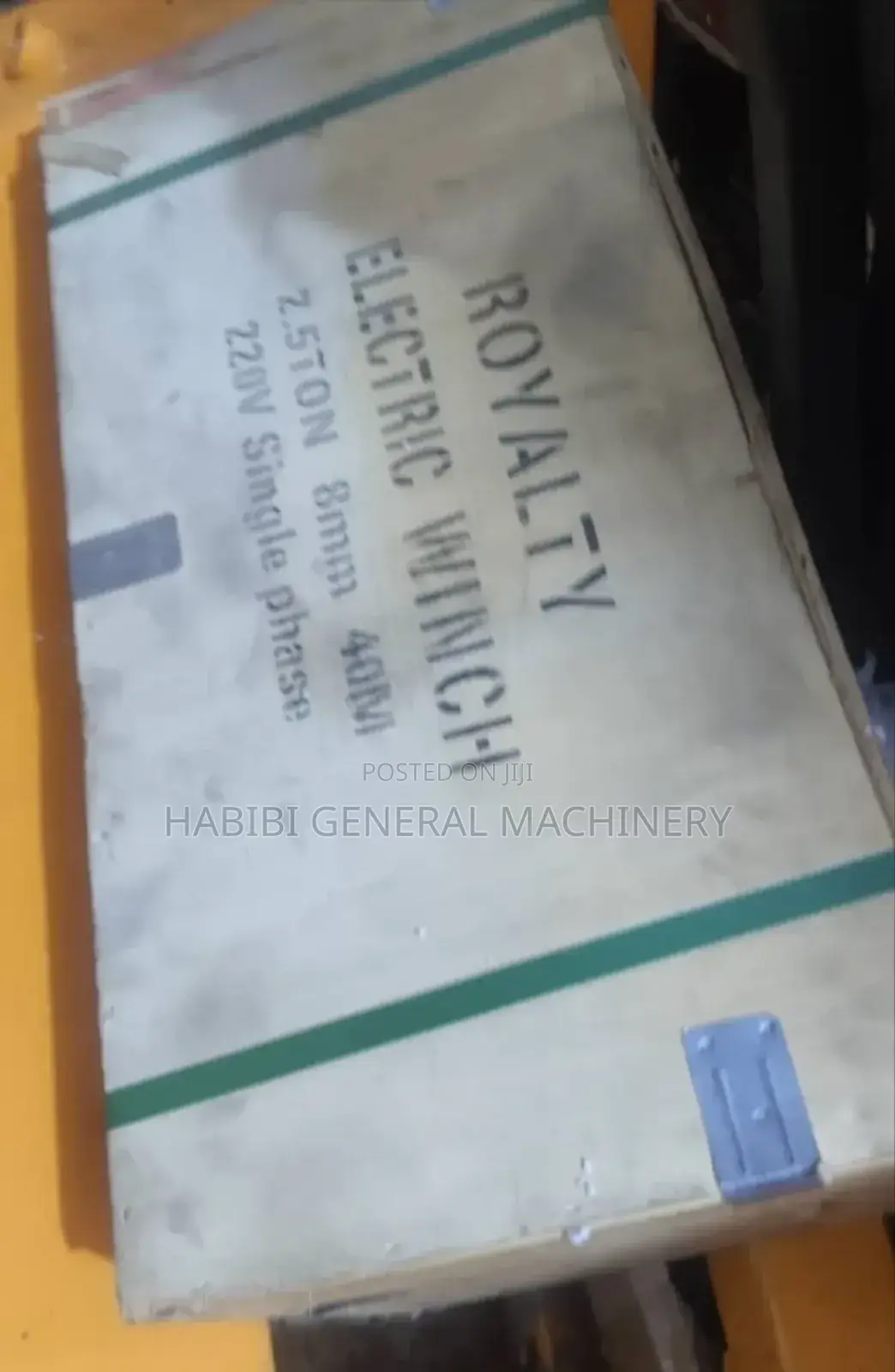 Heavy Duty Electric Hoist (Royalty)