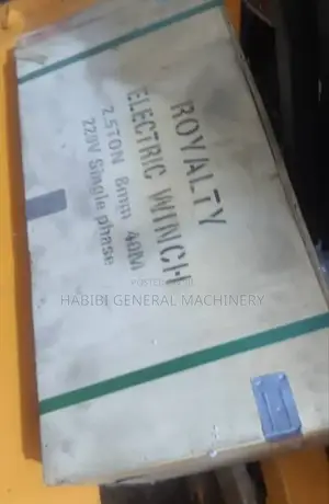 Heavy Duty Electric Hoist (Royalty)