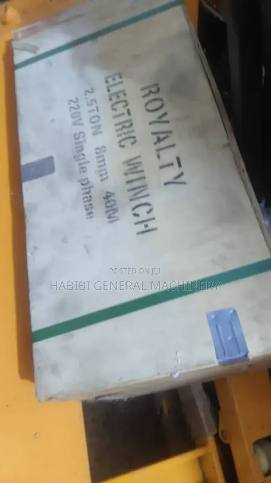 Heavy Duty Electric Hoist (Royalty)
