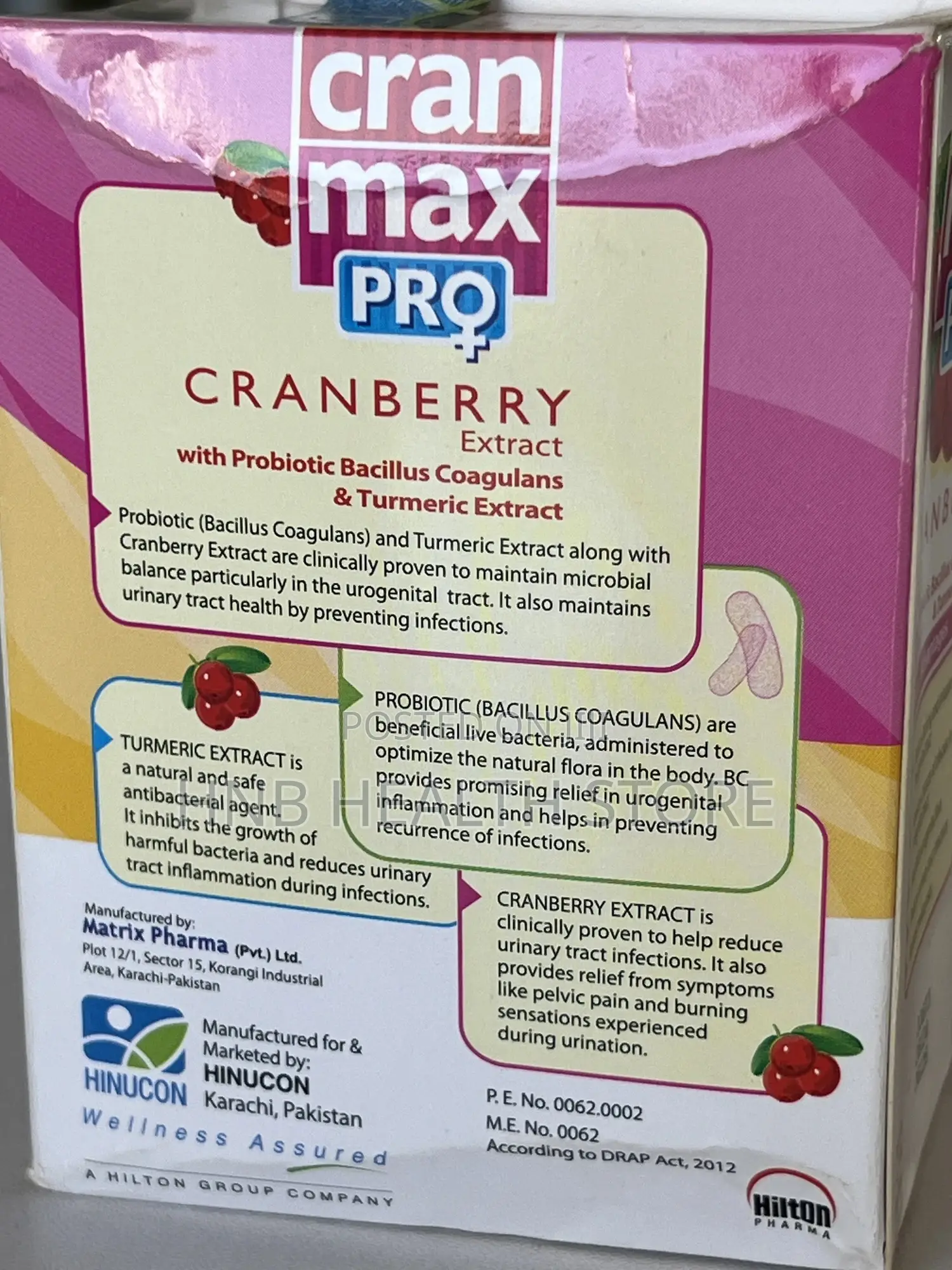 Cranmax Anti Uti Powder.