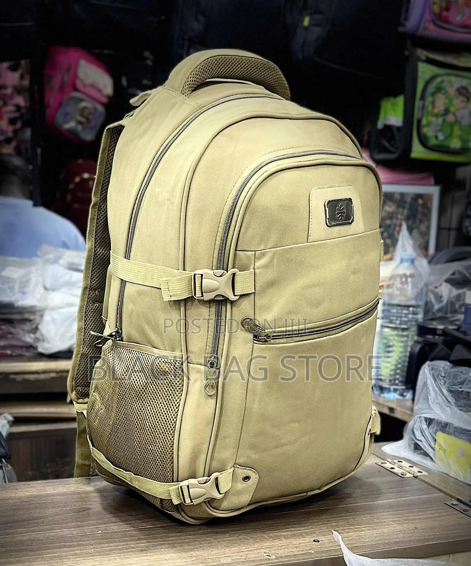 Khaki Cargo Bag