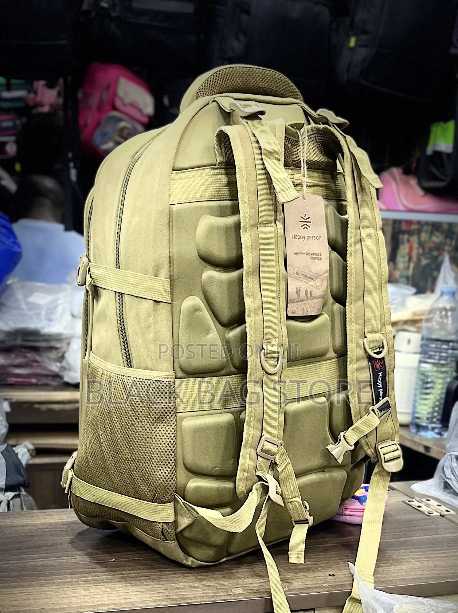 Khaki Cargo Bag