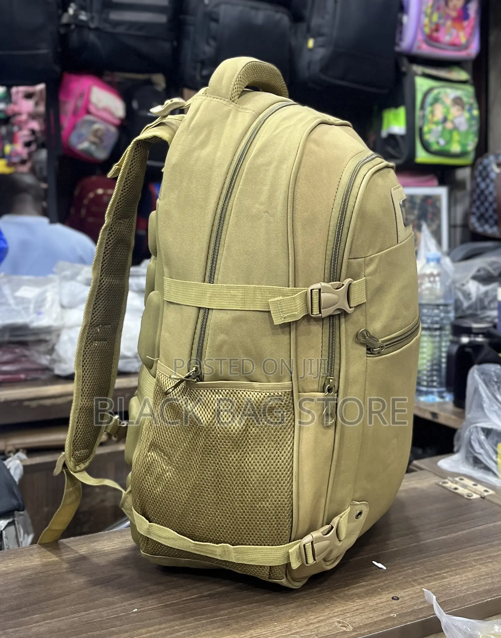 Khaki Cargo Bag