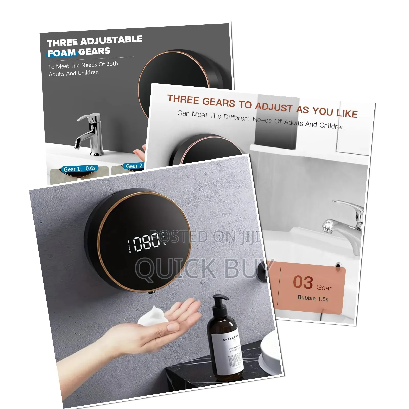 Wall Mounted Digital Soap Dispenser