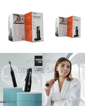 Porodo Electric Toothbrush Water Flosser Combo, Rechargeable Ultimat