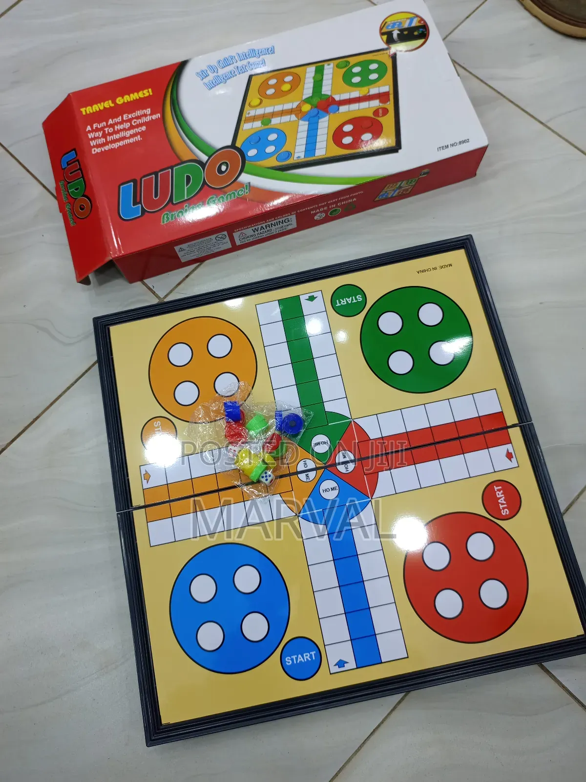 Ludo Board Game Set.