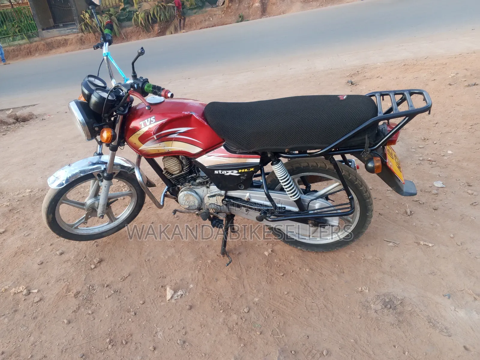 TVS XL 100 2019 Red