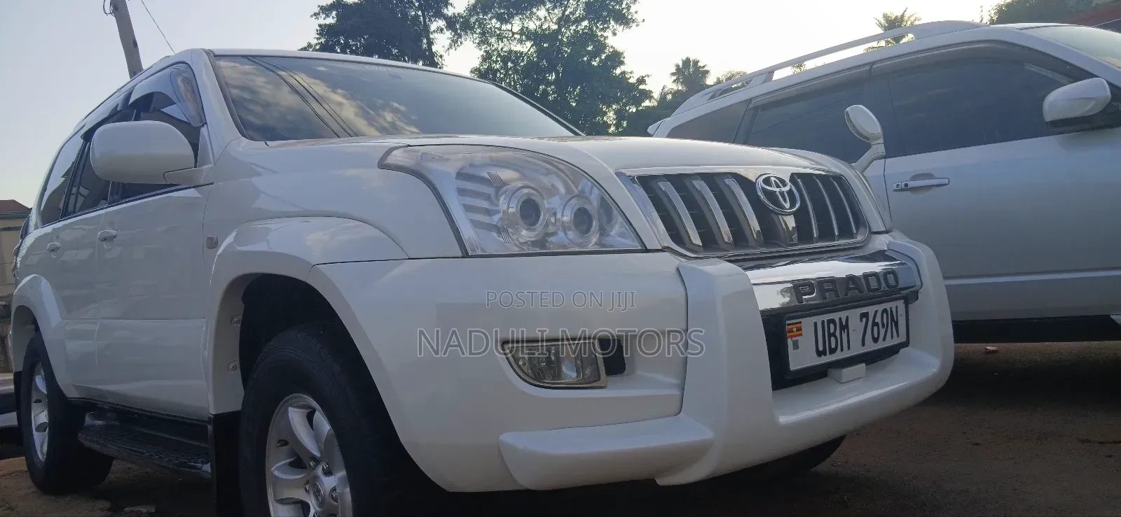 Toyota Land Cruiser Prado 2008 White