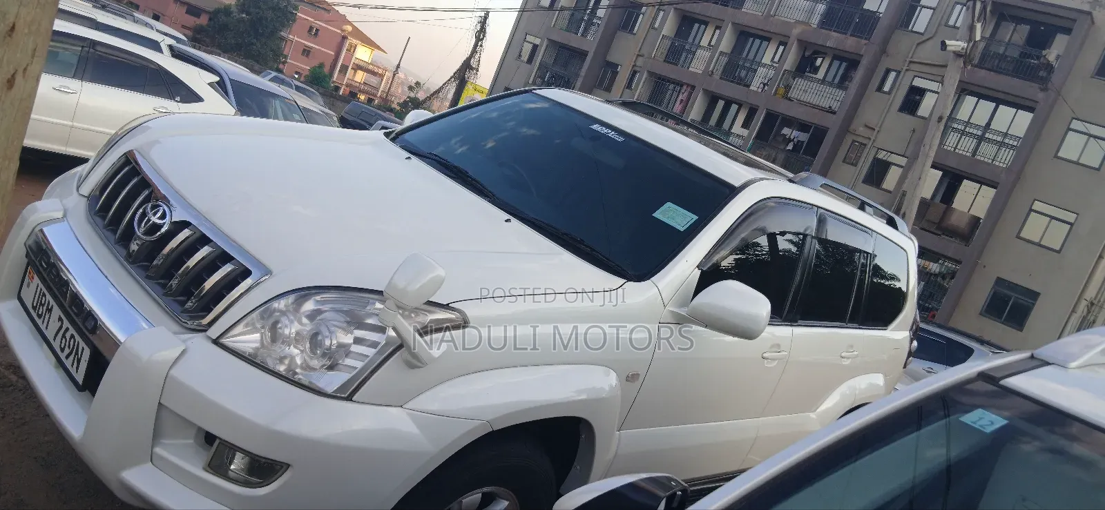 Toyota Land Cruiser Prado 2008 White