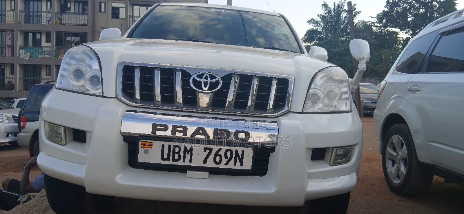Toyota Land Cruiser Prado 2008 White