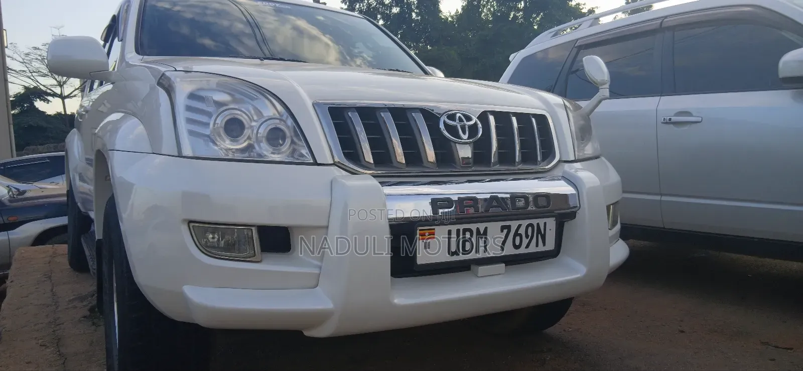 Toyota Land Cruiser Prado 2008 White