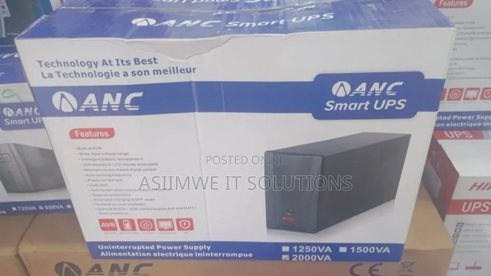 Anc 2kva Uninterruptible Power Supply (Ups).