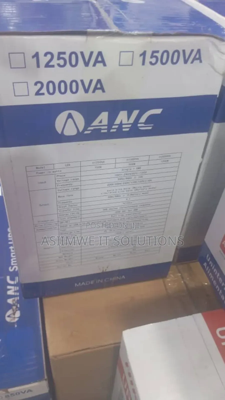 Anc 2kva Uninterruptible Power Supply (Ups).