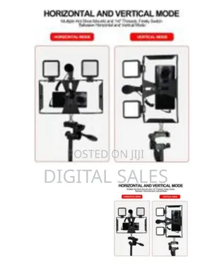 Video Making Kit With 2 Lights, Video Rig Phone Stabilizer Handheld