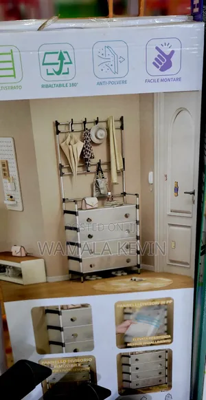 Multi-Functional Coat and Shoe Rack