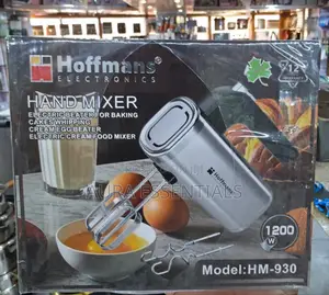 1200w Heavy-Duty Hoffmans Hm-930 Hand Mixer
