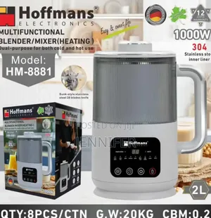 Hoffmans Hm-8881 Multifunctional Blender/Mixer (Heating)