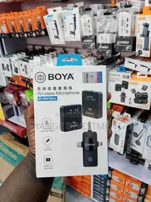 Boya Wireless Microphone.