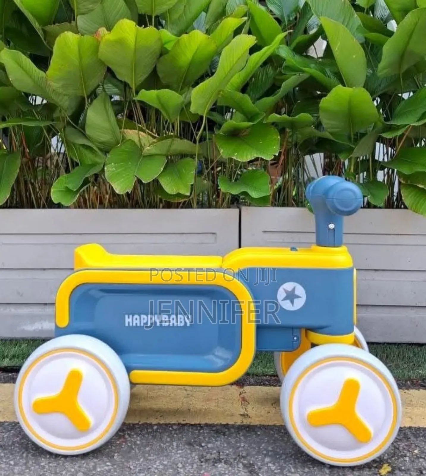 Happybaby 4-Wheel Baby Balance Bike.