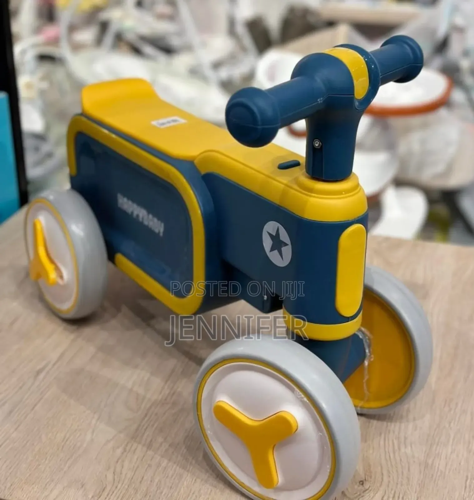 Happybaby 4-Wheel Baby Balance Bike.