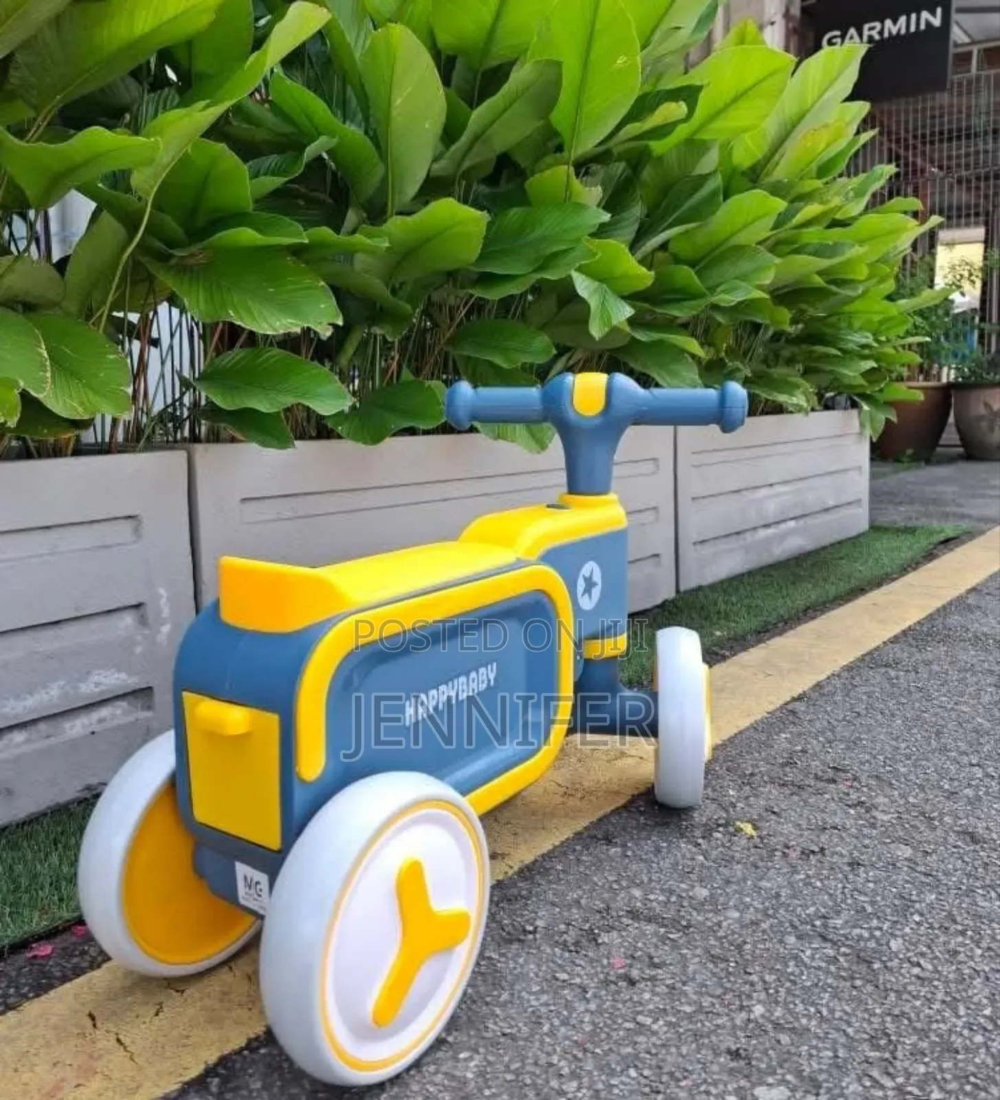 Happybaby 4-Wheel Baby Balance Bike.