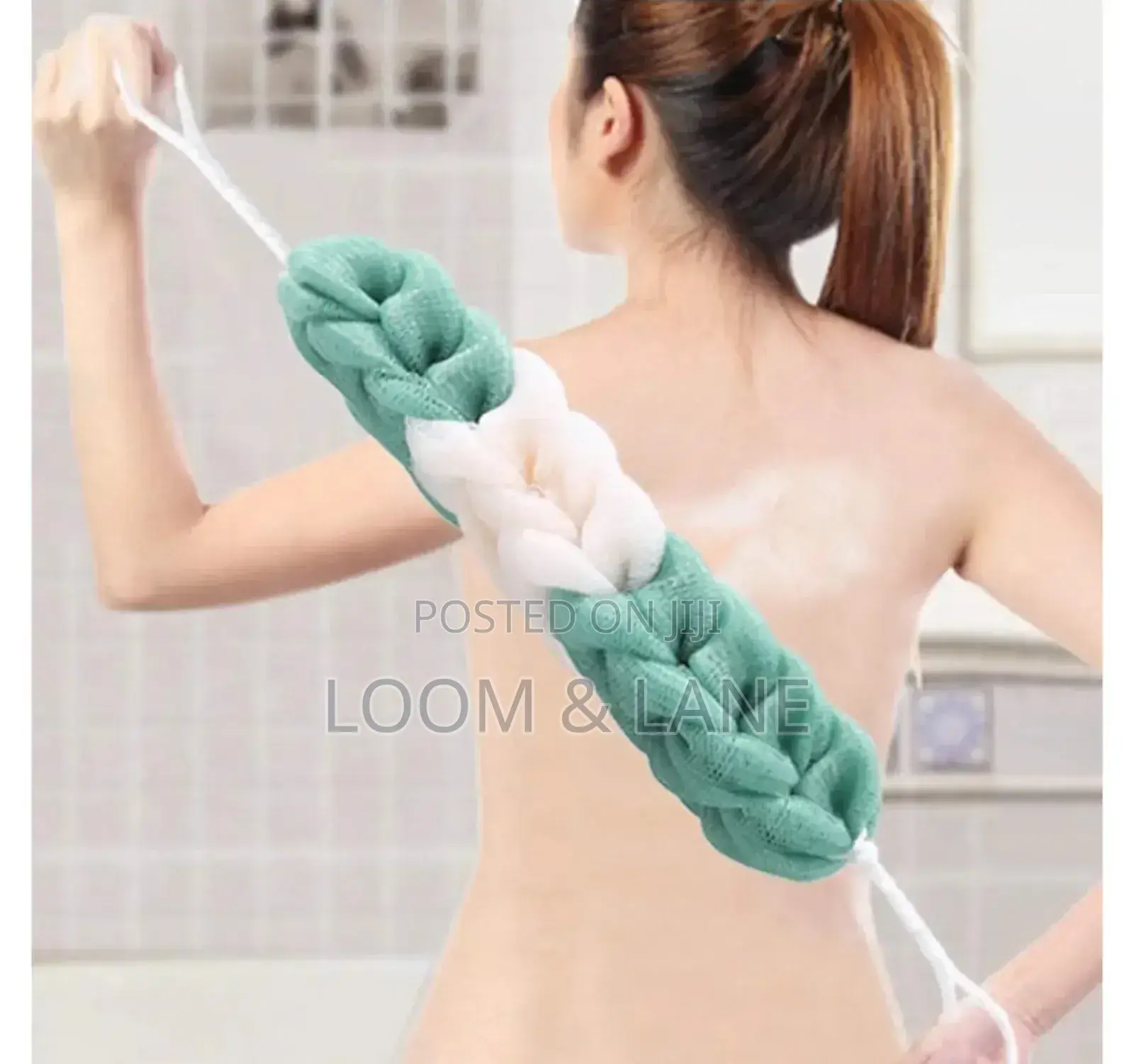 Fabskin Luxury Back Scrubber Loofah Belt Bath Sponge