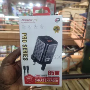 Type-C 65w Gan Super Fast Aldeepo Pro Smart Charger
