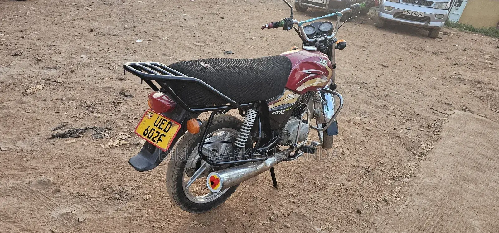 TVS XL 100 2018 Red