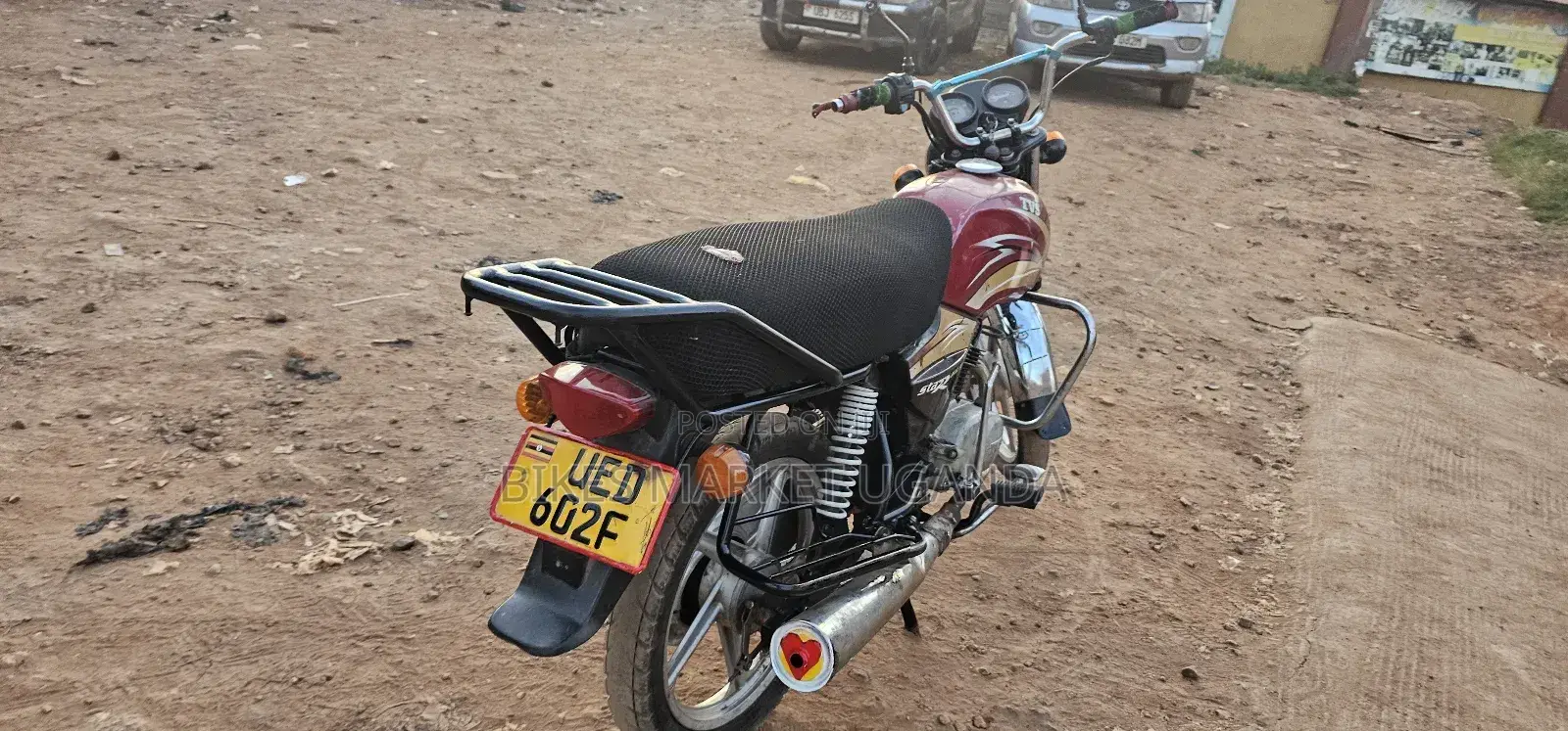 TVS XL 100 2018 Red