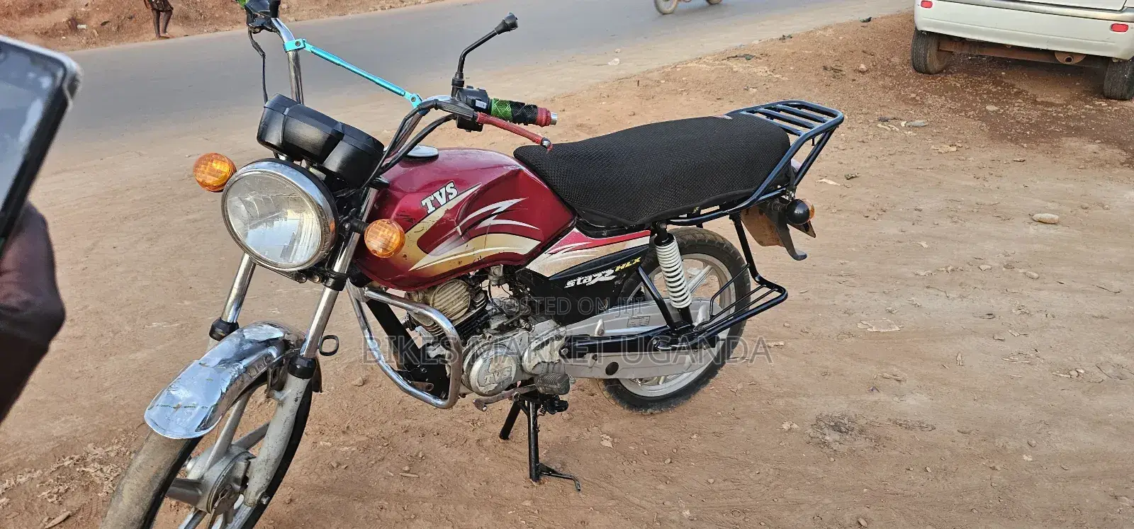TVS XL 100 2018 Red