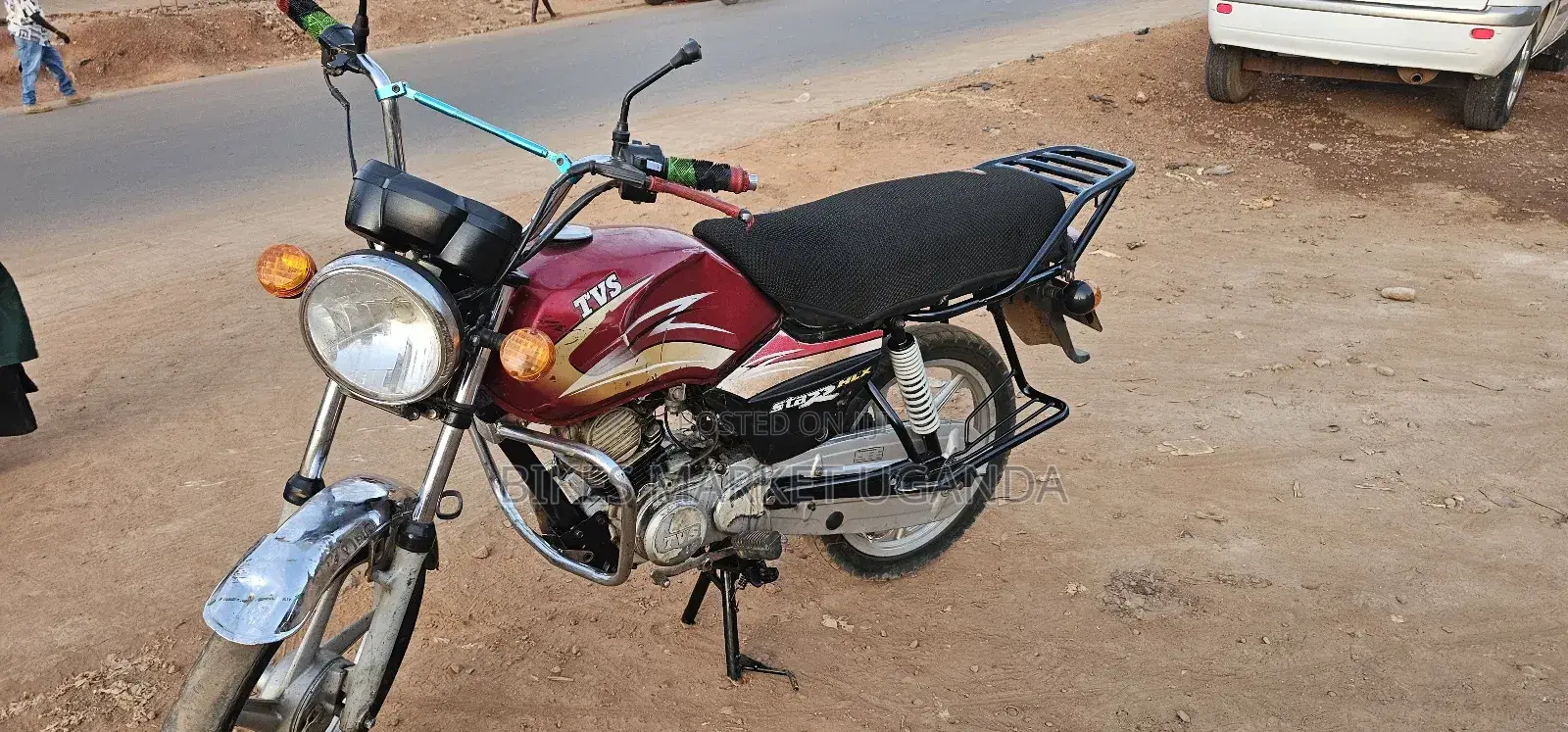 TVS XL 100 2018 Red