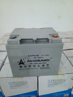 40ah Heavy Duty Pure Gel Battery Allgrand