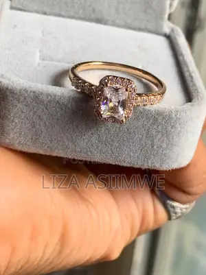 Beautiful Radiant Cut Halo Engagement Ring