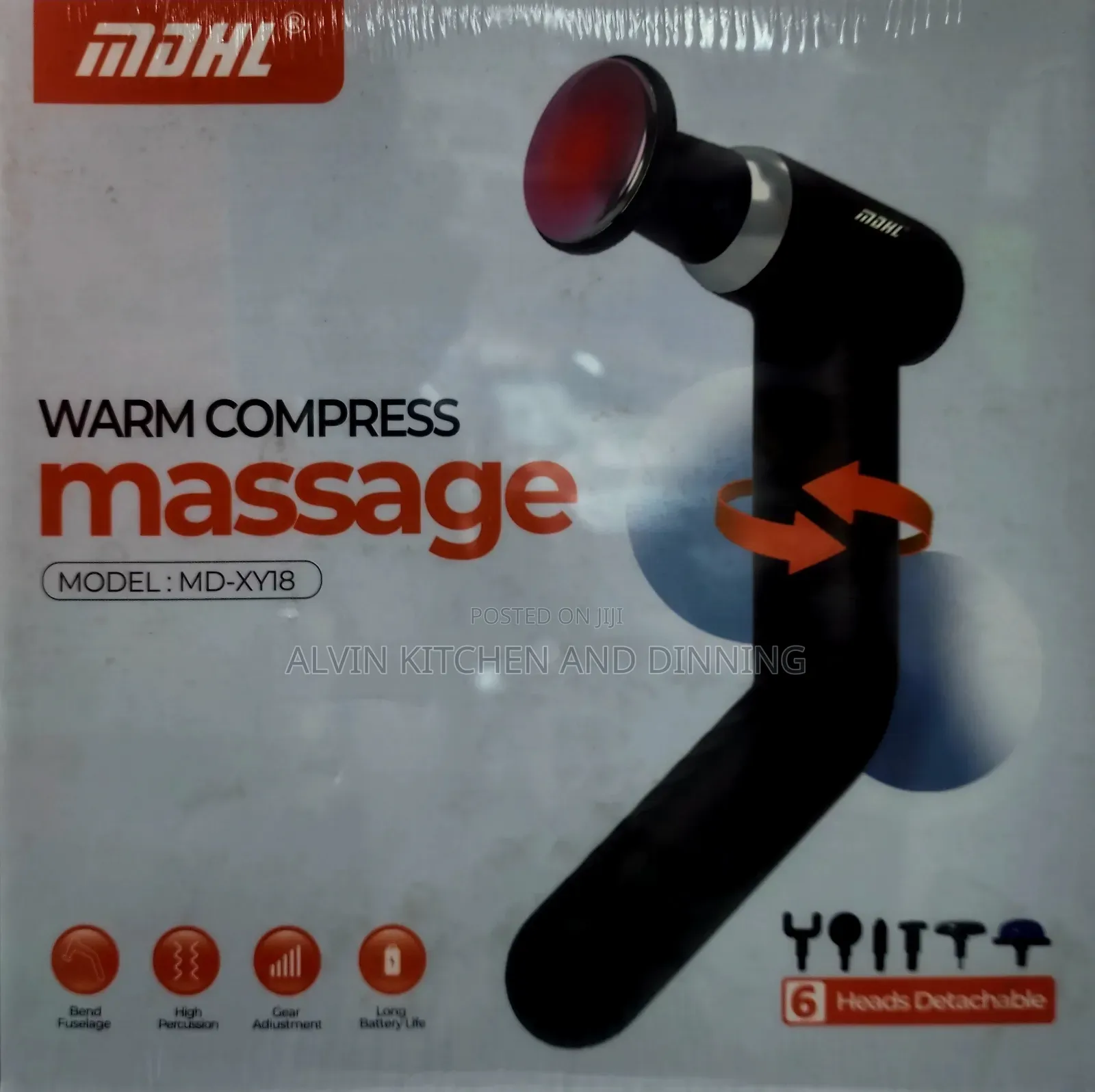 Massage Gun With Warm and Cold Compress
