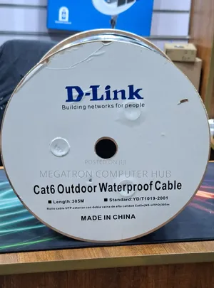 D-Link Cat 6 Outdoor Cable