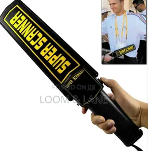 Portable Hand Held Metal Detector Body Scanner/Wand