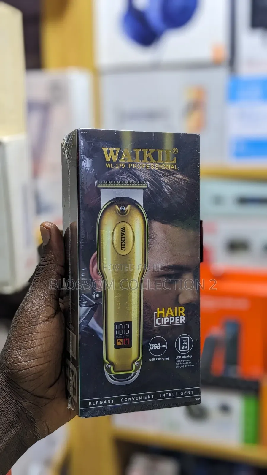 Waikil Electric Shaver Portable for Men With Led Display