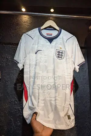 Nike England 2024-2025 Home Jersey.
